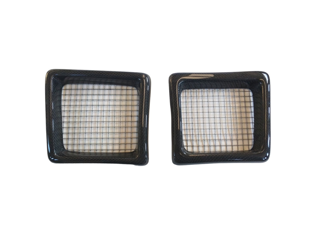 E167C-C - Coppia Cornici Prese Aria Freni Lancia Delta Evoluzione