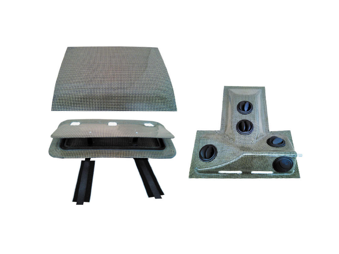 E139CK - Presa Aria Tetto Completa Lancia Delta Evoluzione